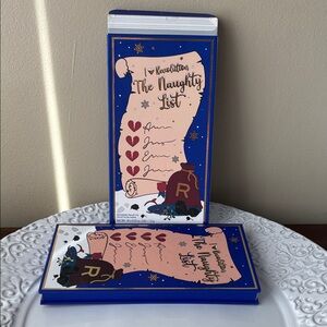 I 💙 Revolution NWOT Naughty List Palette with Blue and Gold Accents